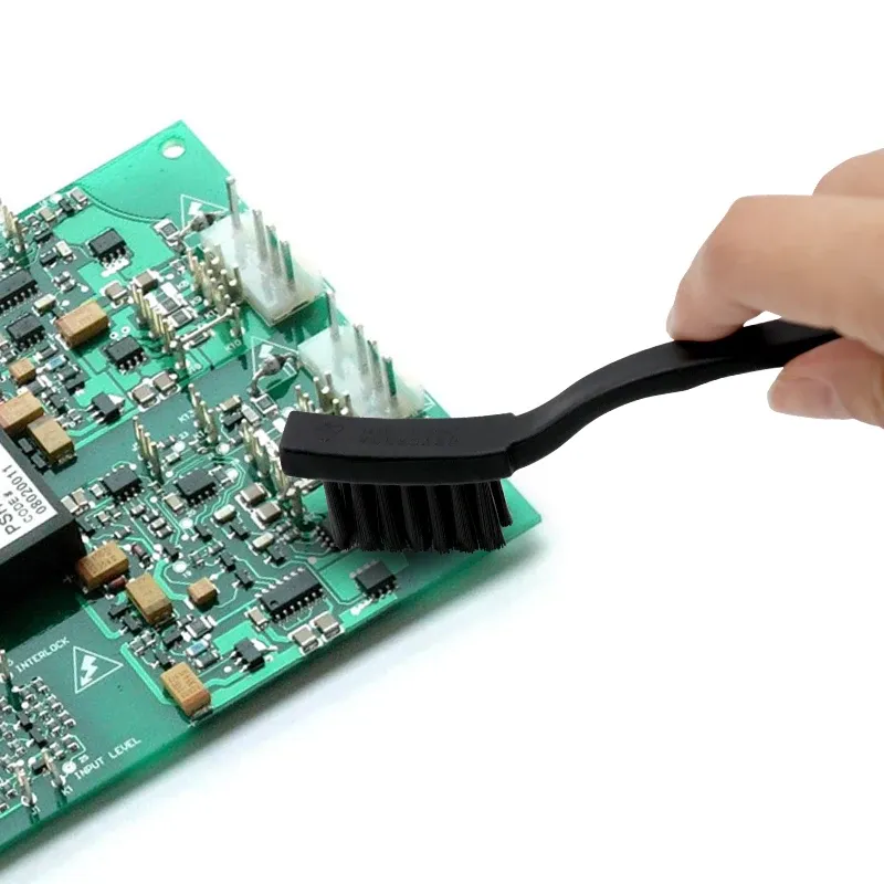 Brosse antistatique de nettoyage de circuits imprimés (PCB) à eau, petite, à manivelle, 1 pièce 3
