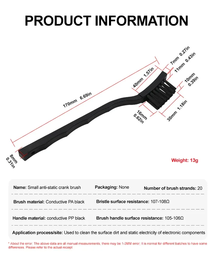Protection antistatique et outils de nettoyage pour PCB
