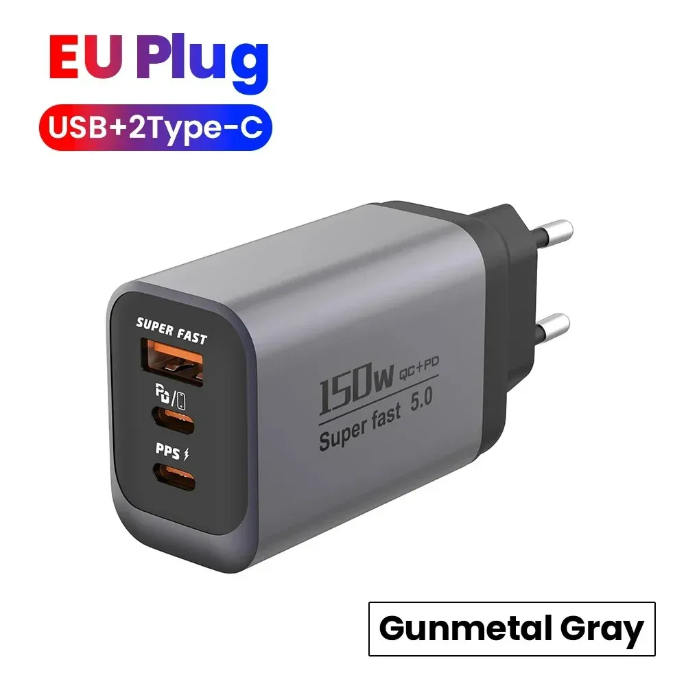 Chargeur USB-C, charge simultanée