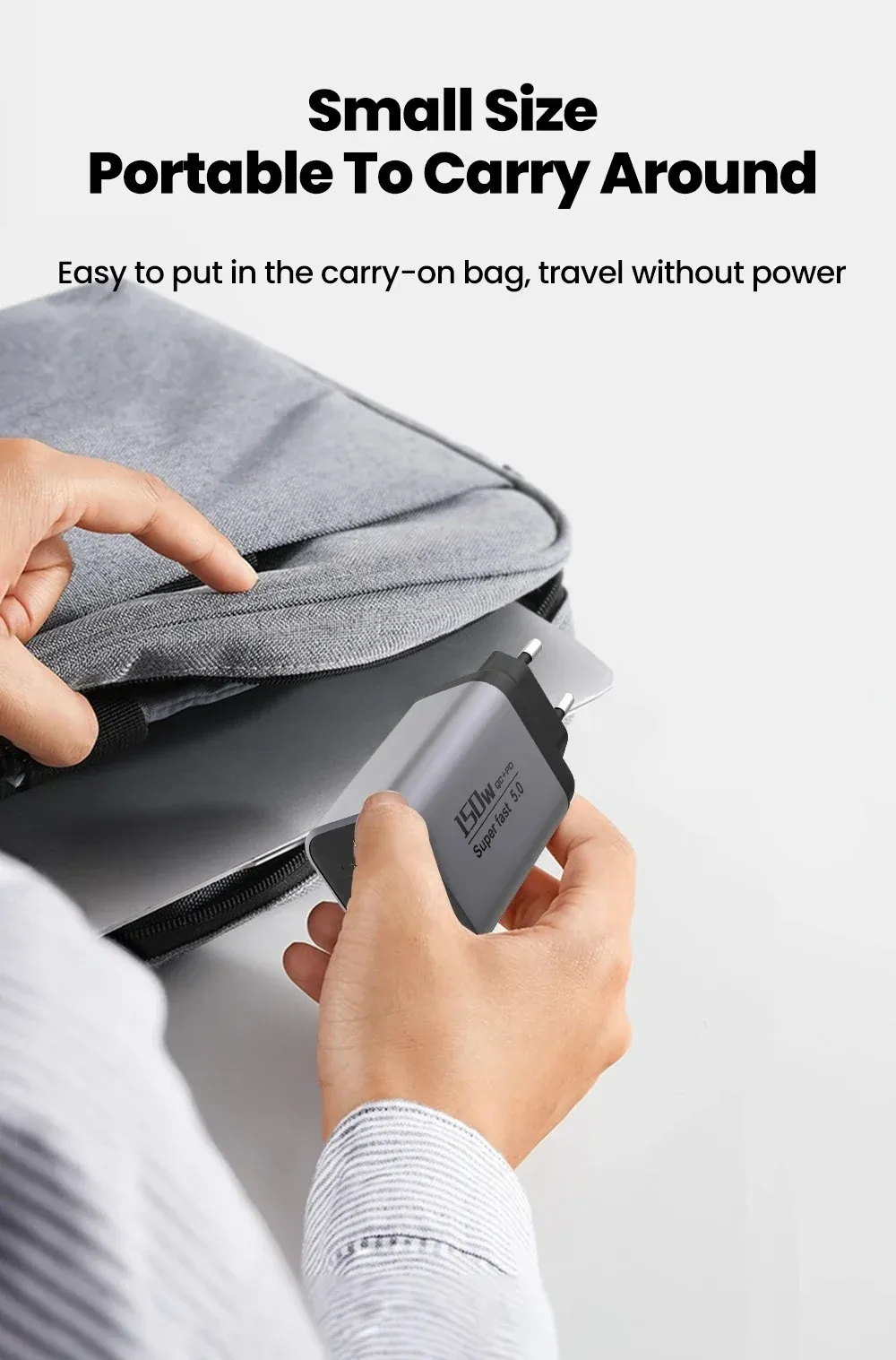 Chargeur USB-C, mise en valeur