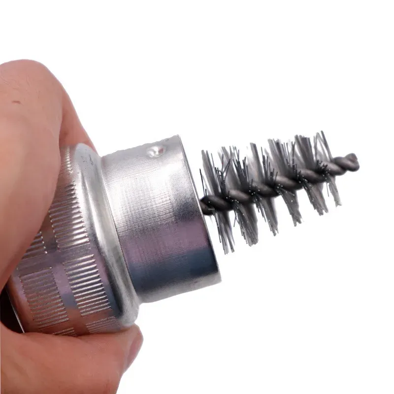 Brosse de nettoyage de voiture en situation