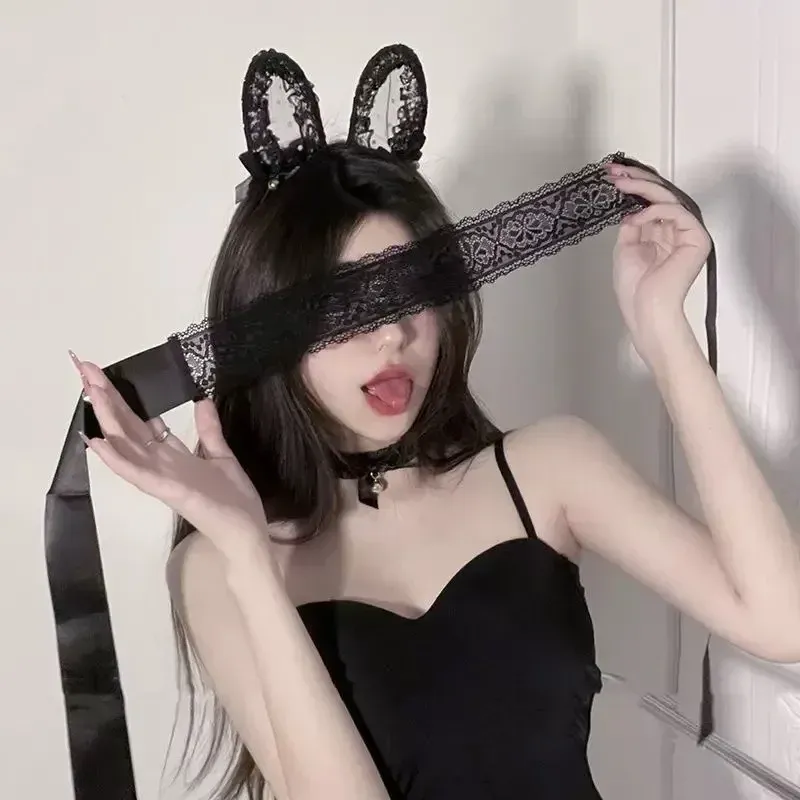 Masque en dentelle sensuel pour femme, style élégant