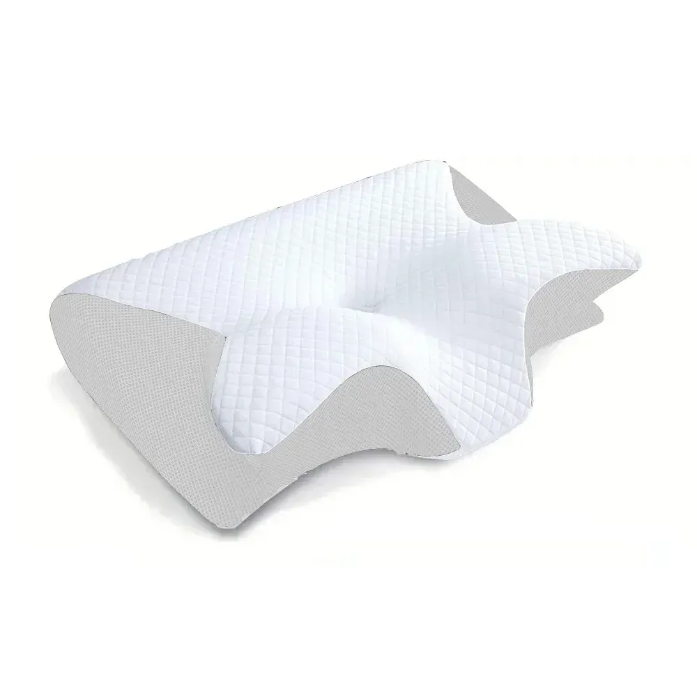 Oreiller papillon en mousse à mémoire de forme, soutien cervical et confort du sommeil 7
