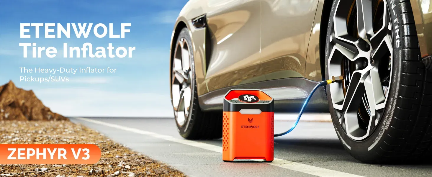 Pompe à air pour voitures, SUV, motos et vélos