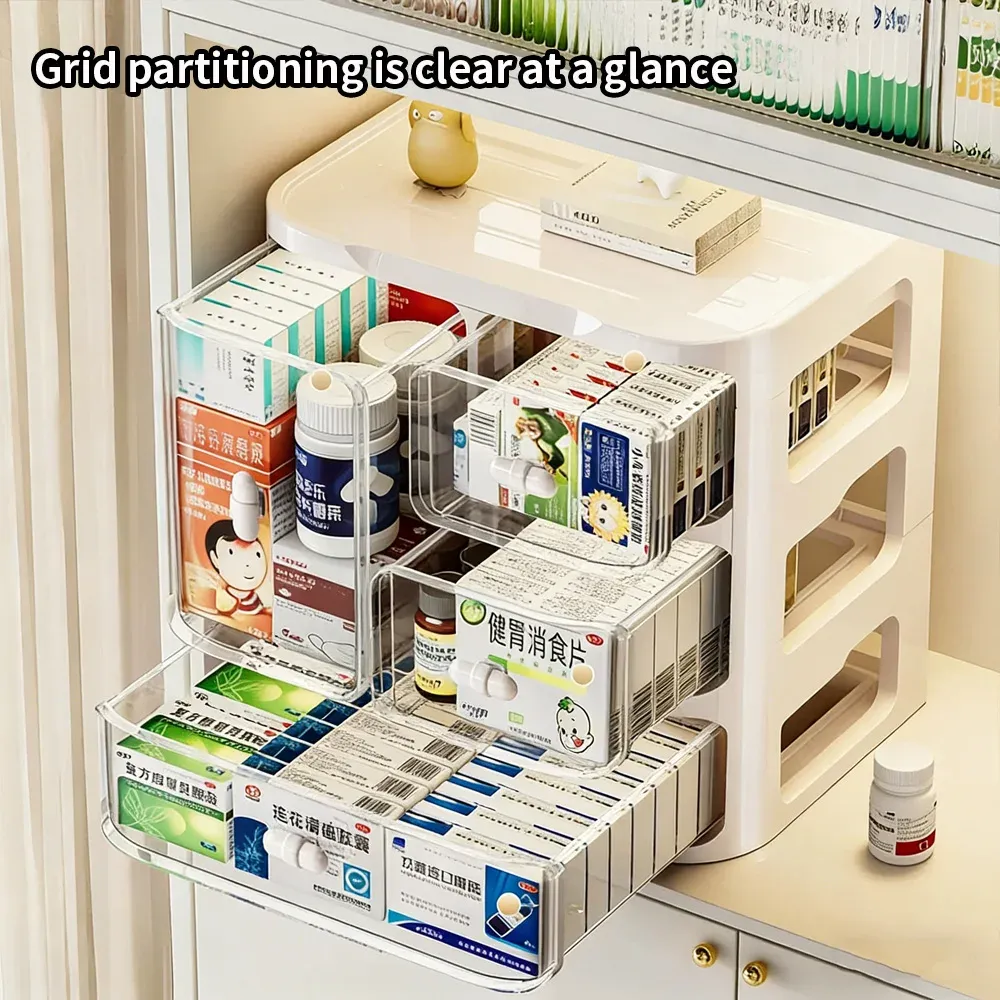 Organisateur de médicaments finition premium