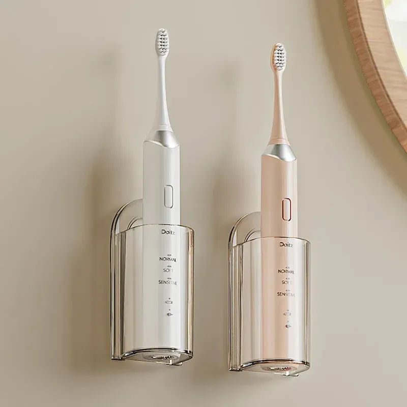 Porte-brosse à dents mural, finition épurée