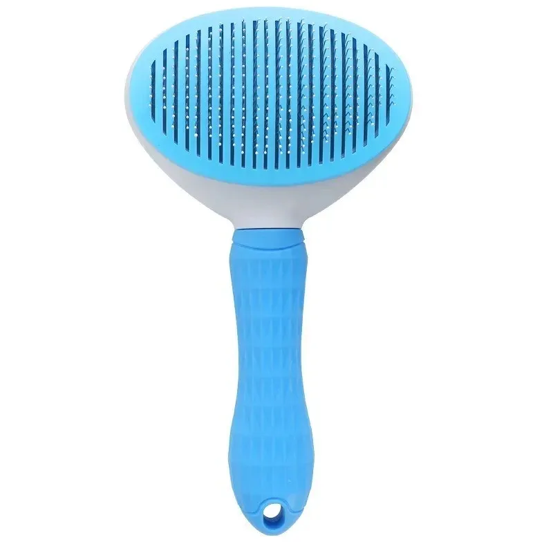 Brosse autonettoyante pour chiens et chats, peigne démêlant pour poils d'animaux 9