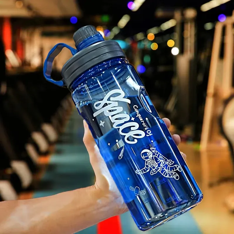 Gourde de sport grande capacité 2 L / 3 L avec filtre, en plastique écologique sans BPA 5