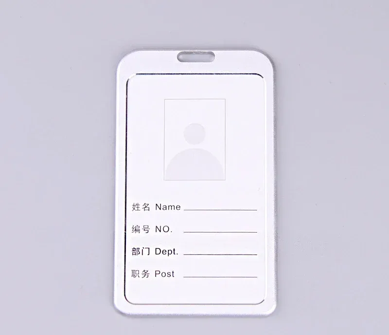 Porte-badge rétractable à pince pour carte d'identité et étiquette de nom de bureau 10