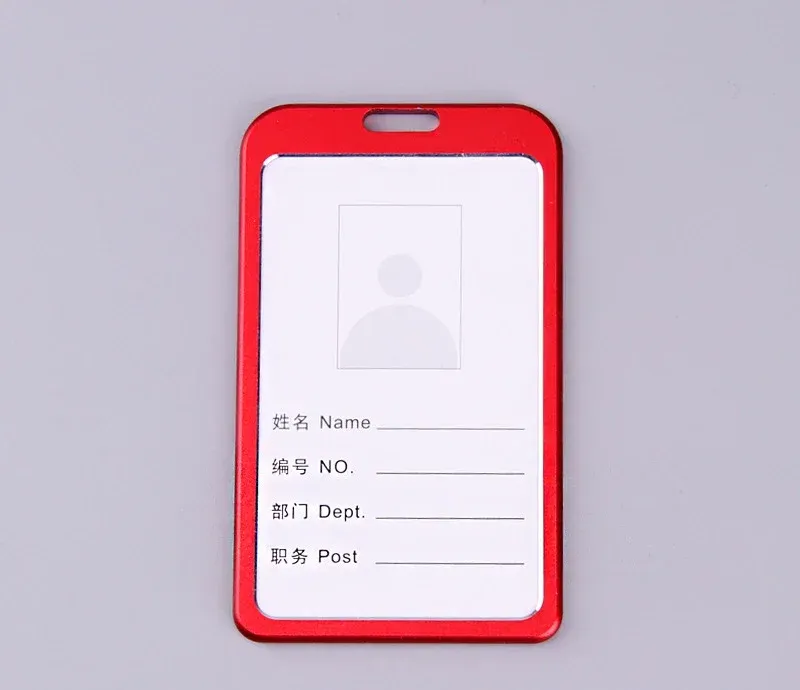 Porte-badge rétractable à pince pour carte d'identité et étiquette de nom de bureau 9
