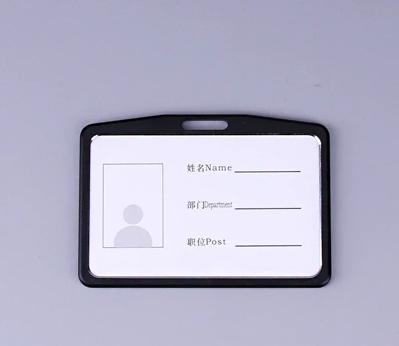 Porte-badge rétractable à pince pour carte d'identité et étiquette de nom de bureau 21
