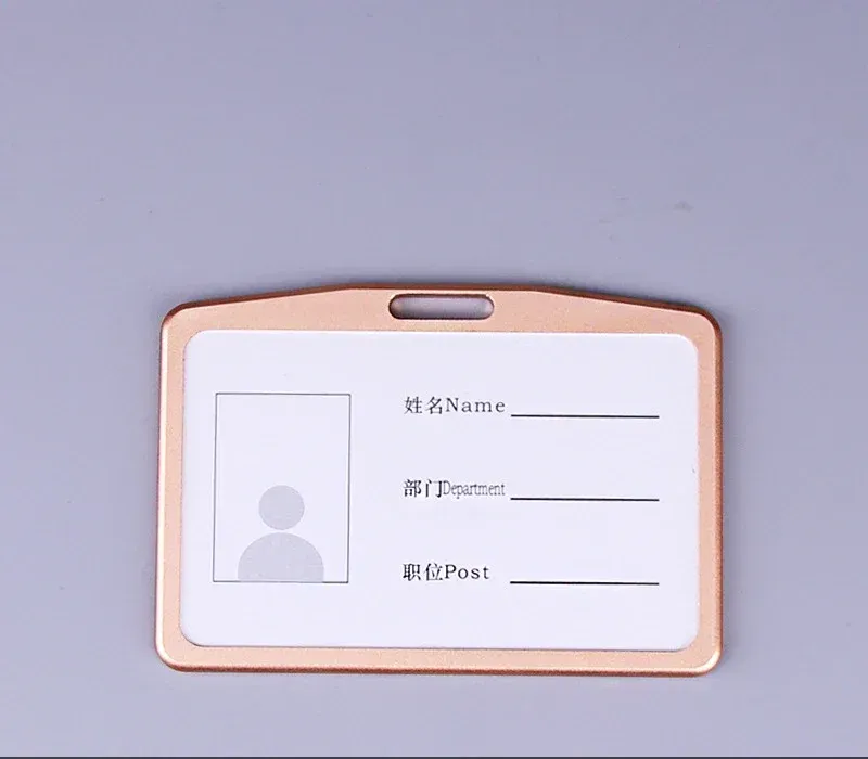 Porte-badge rétractable à pince pour carte d'identité et étiquette de nom de bureau 20