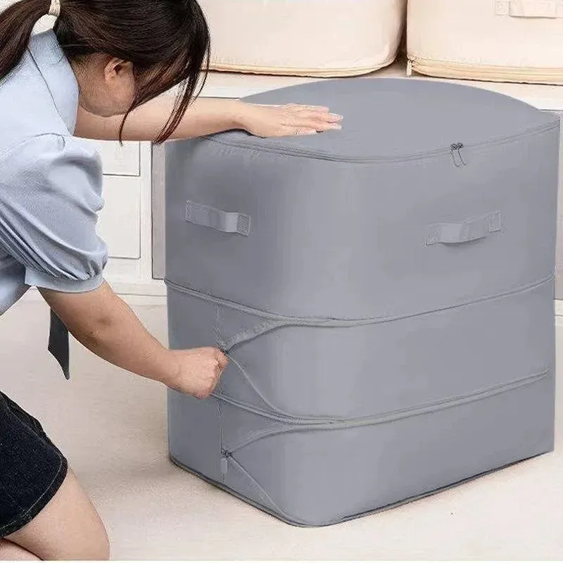 Sac de rangement auto-compressible robuste