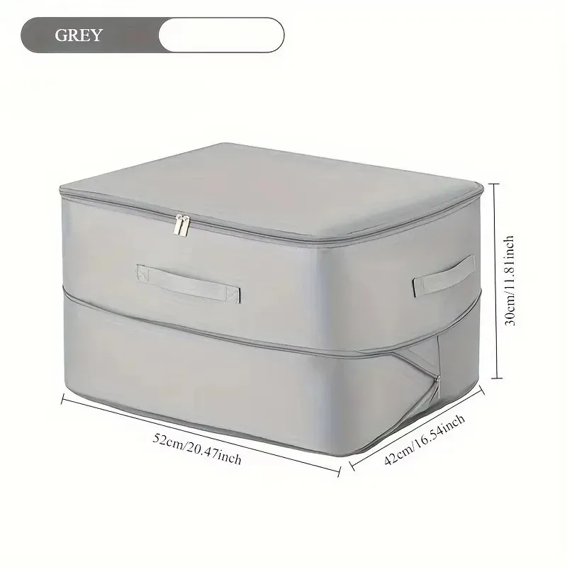 Sac de rangement auto-compressible et robuste pour vêtements, couvertures et édredons 8