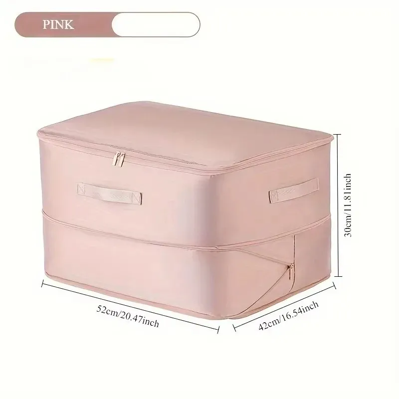 Sac de rangement auto-compressible et robuste pour vêtements, couvertures et édredons 7