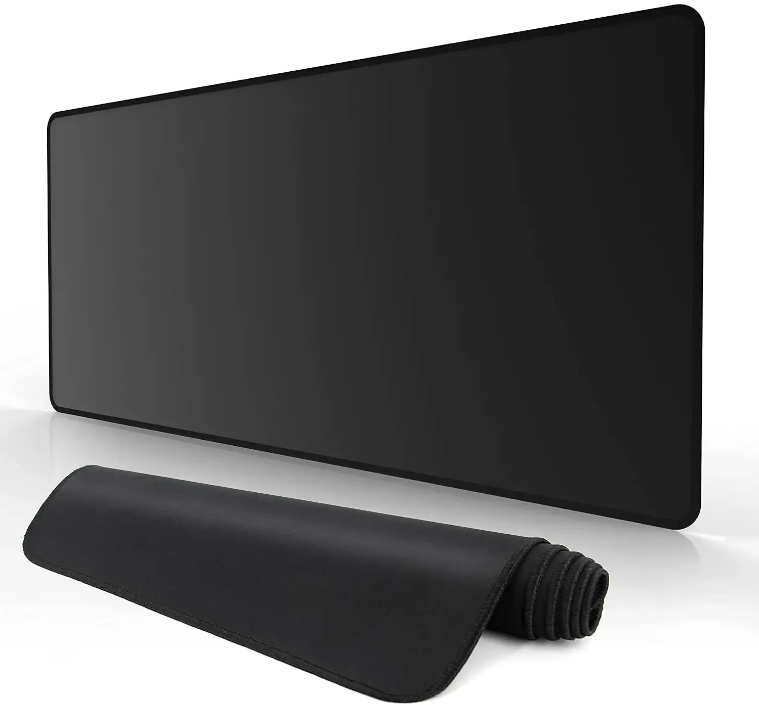 Détail de la surface tissée du tapis de souris