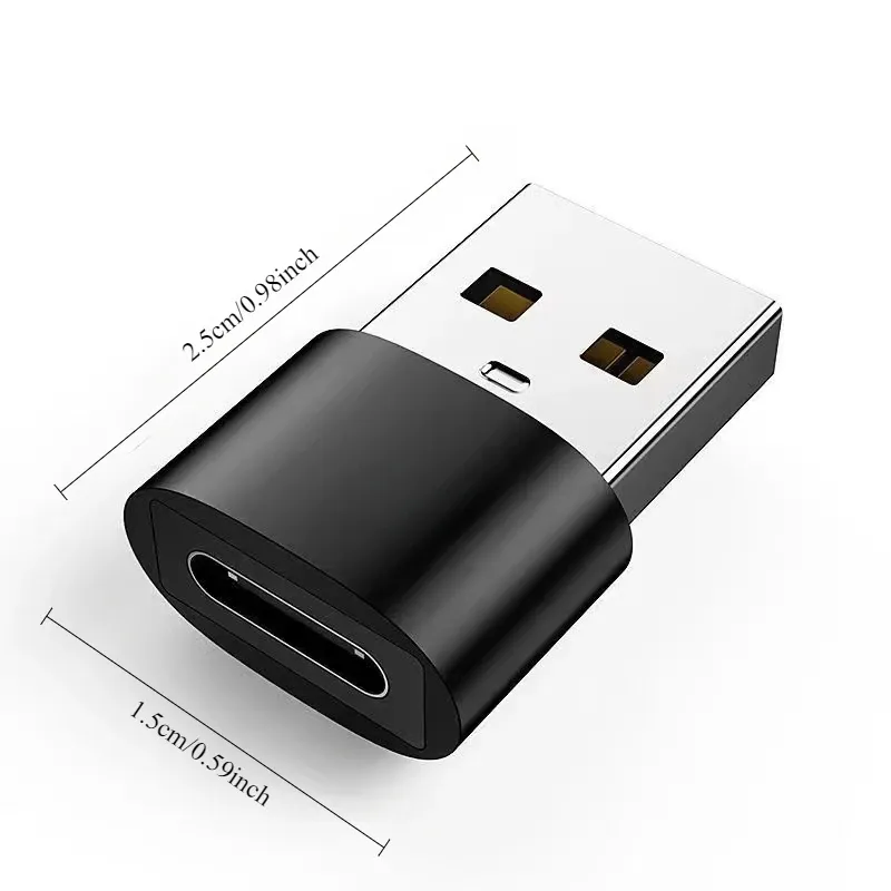 Lecteur de carte mémoire micro SD/TF USB-C OTG avec adaptateur USB-A et indicateur LED pour téléphone portable 10