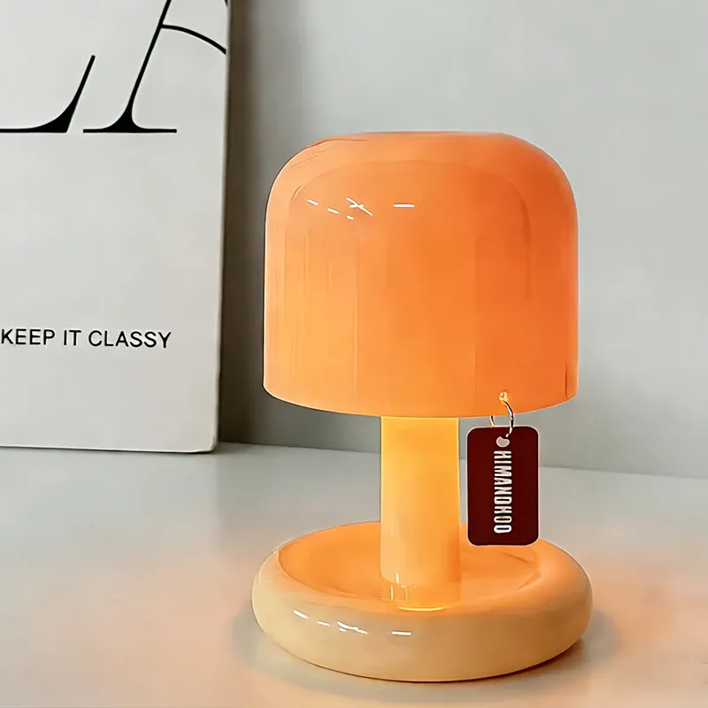 Veilleuse projecteur coucher de soleil rechargeable, mini lampe LED de table pour bureau et chambre, lumière d'ambiance pour la décoration intérieure, chevet, bar