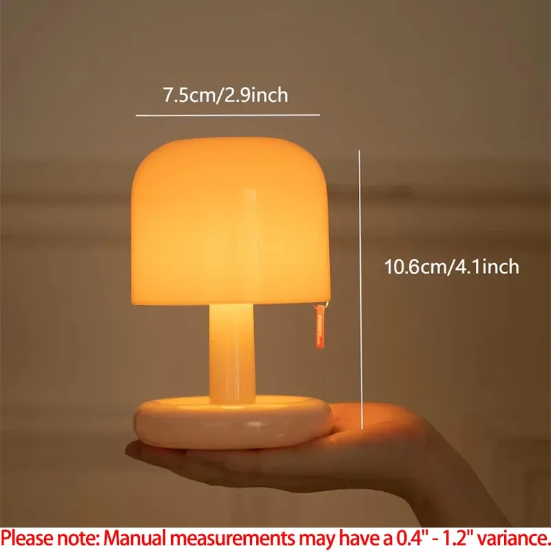 Veilleuse projecteur coucher de soleil rechargeable, mini lampe LED de table pour bureau et chambre, lumière d'ambiance pour la décoration intérieure, chevet, bar 6