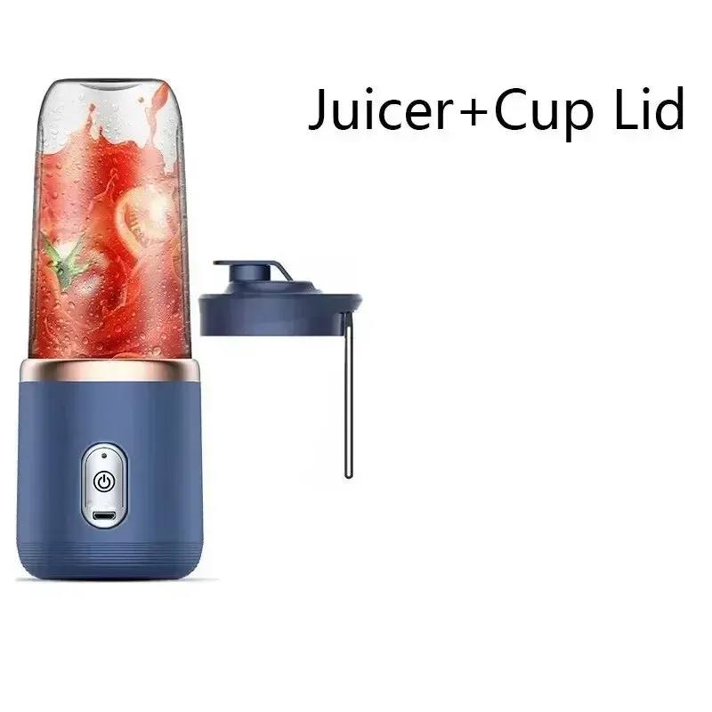 Presse-agrumes électrique portable USB, 400 ml, 6 coloris, mixeur smoothie et milkshake 8