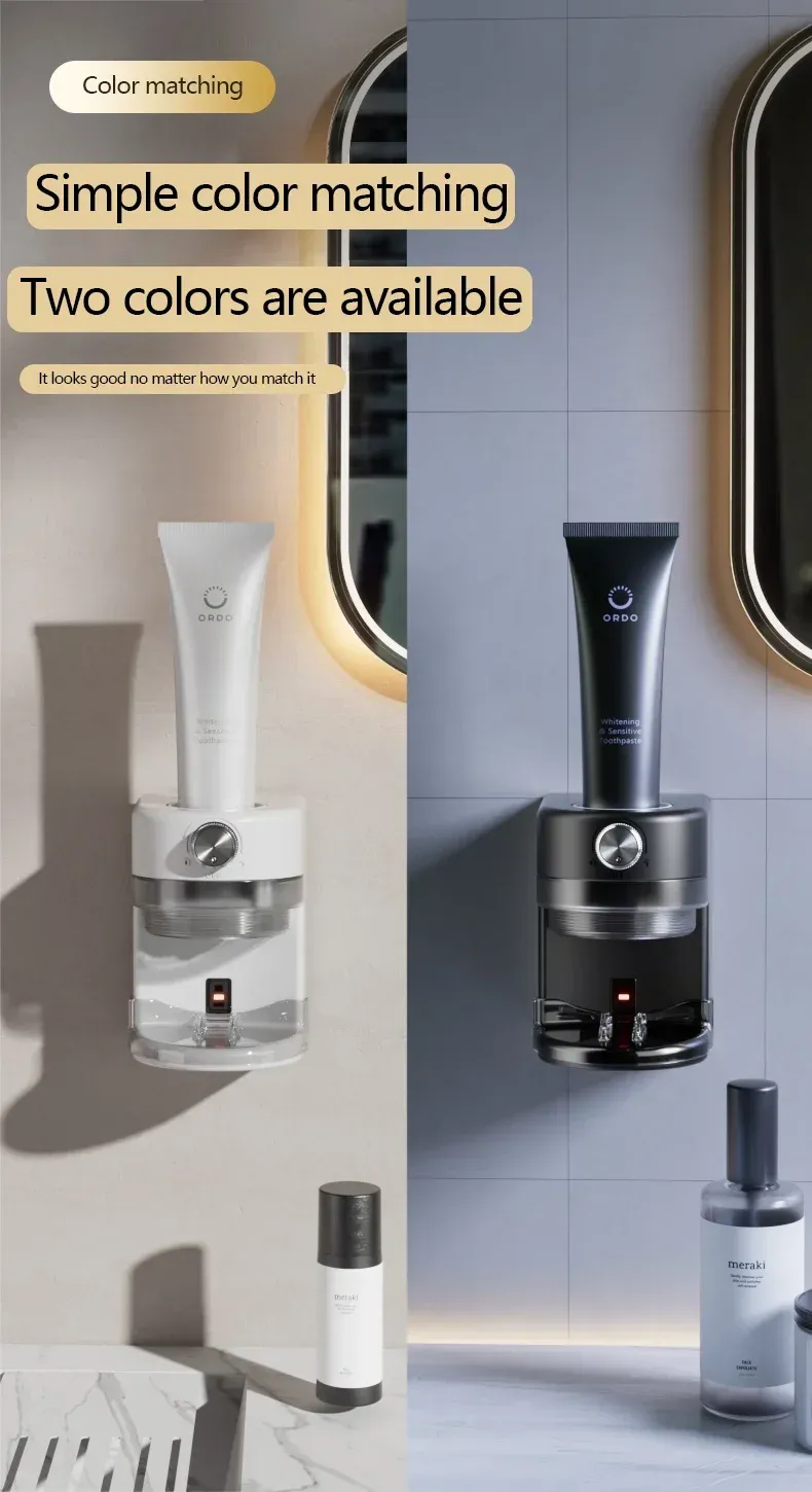 Distributeur de dentifrice, détail pratique