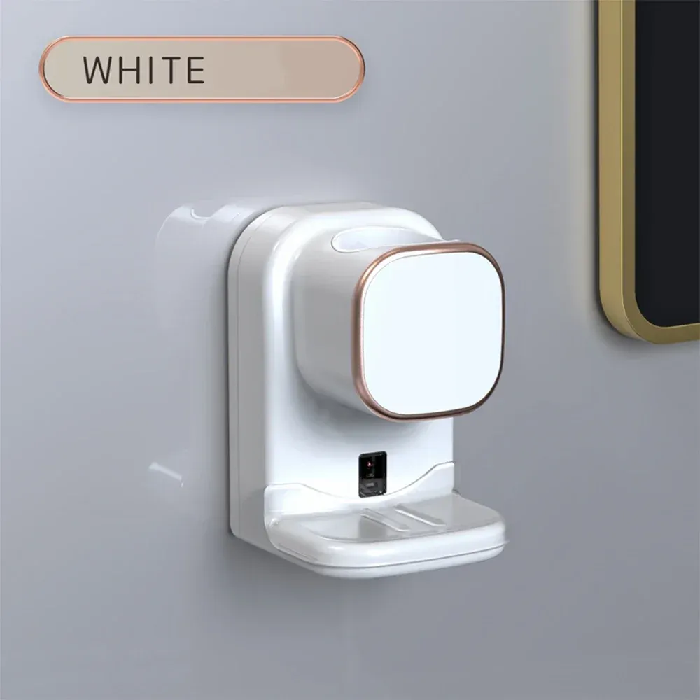 Distributeur automatique de dentifrice à induction, sans perçage, réglable et amovible, accessoire de salle de bain 8
