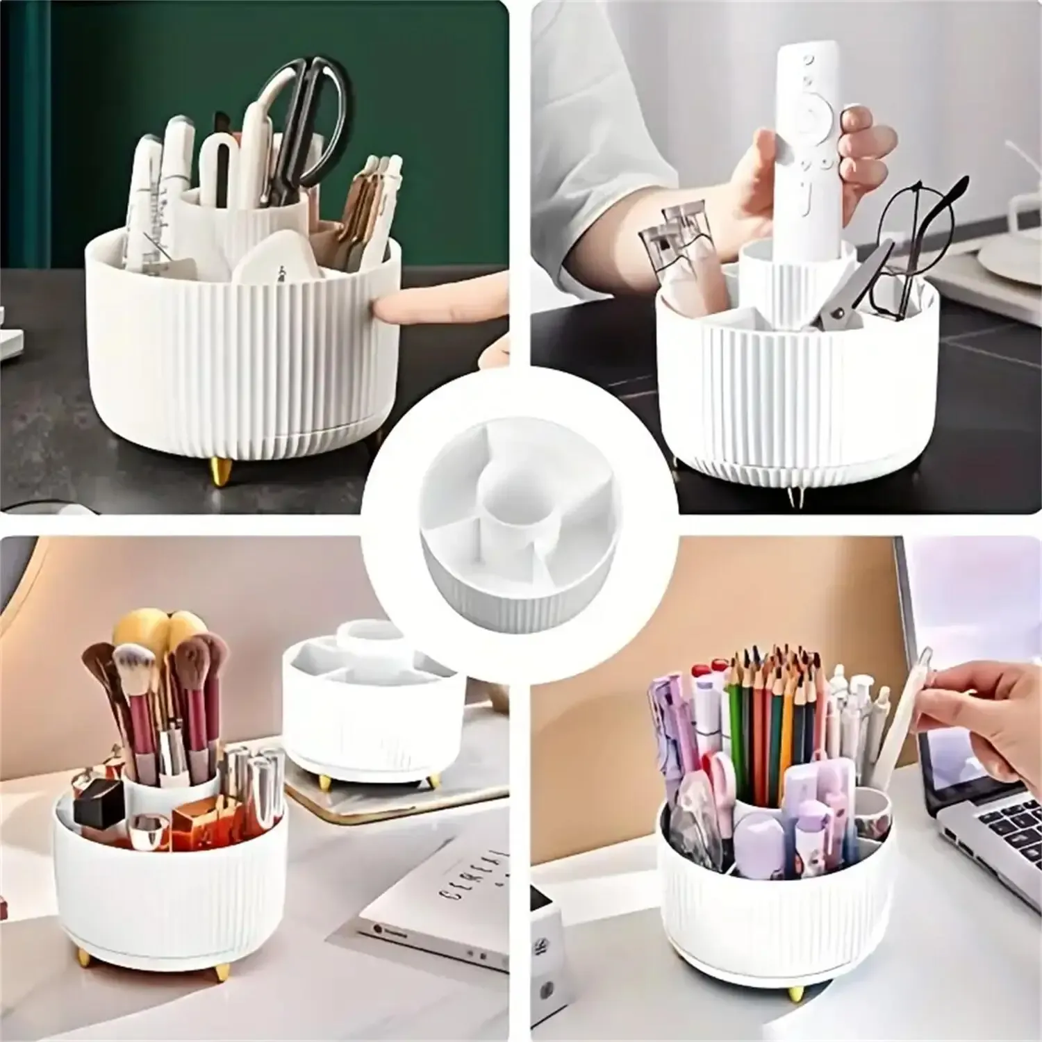 Détails du design de l'organisateur de maquillage