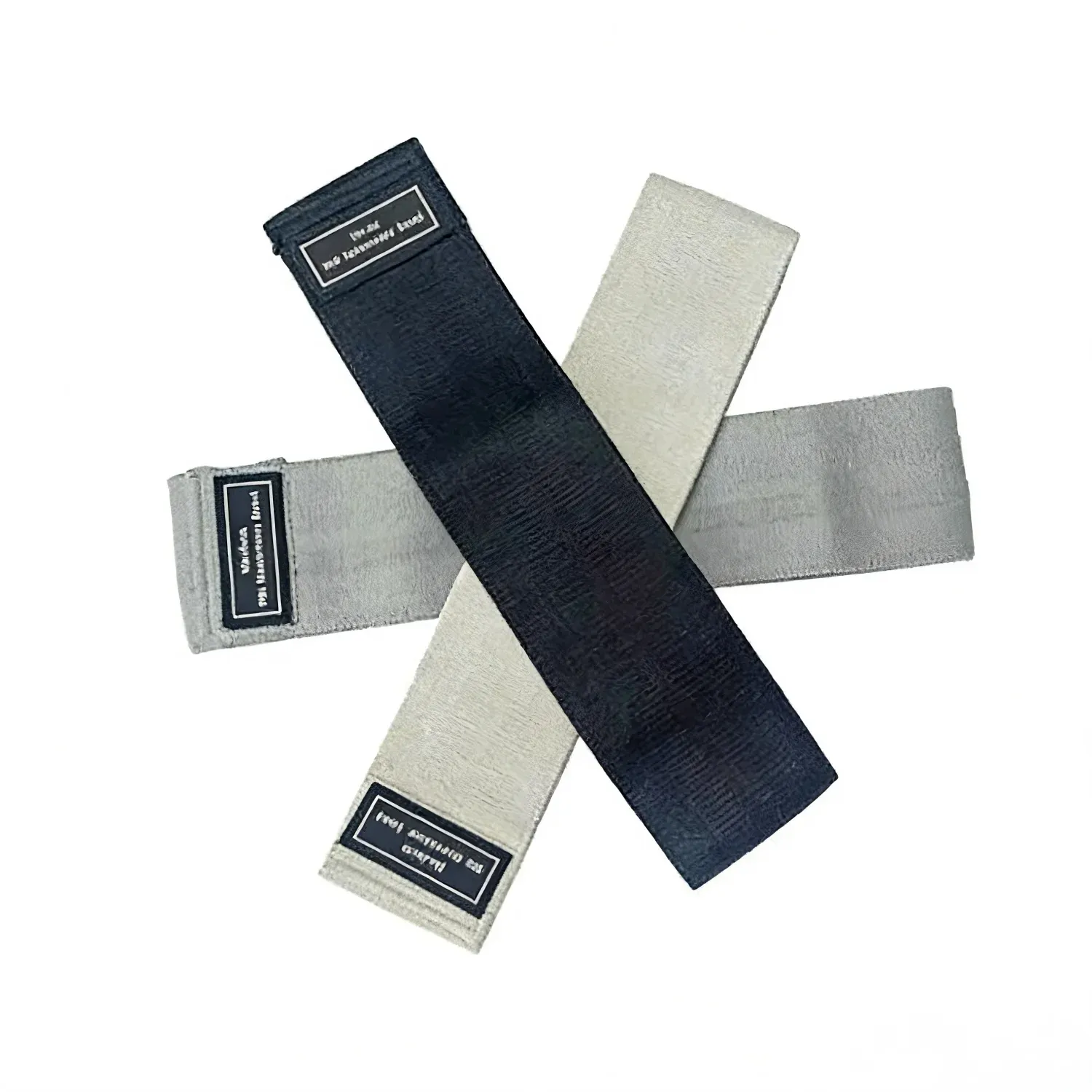 Bandes de résistance en tissu à boucle pour l'entraînement des hanches, des fessiers et des cuisses, idéales pour les squats et le yoga - Image 1