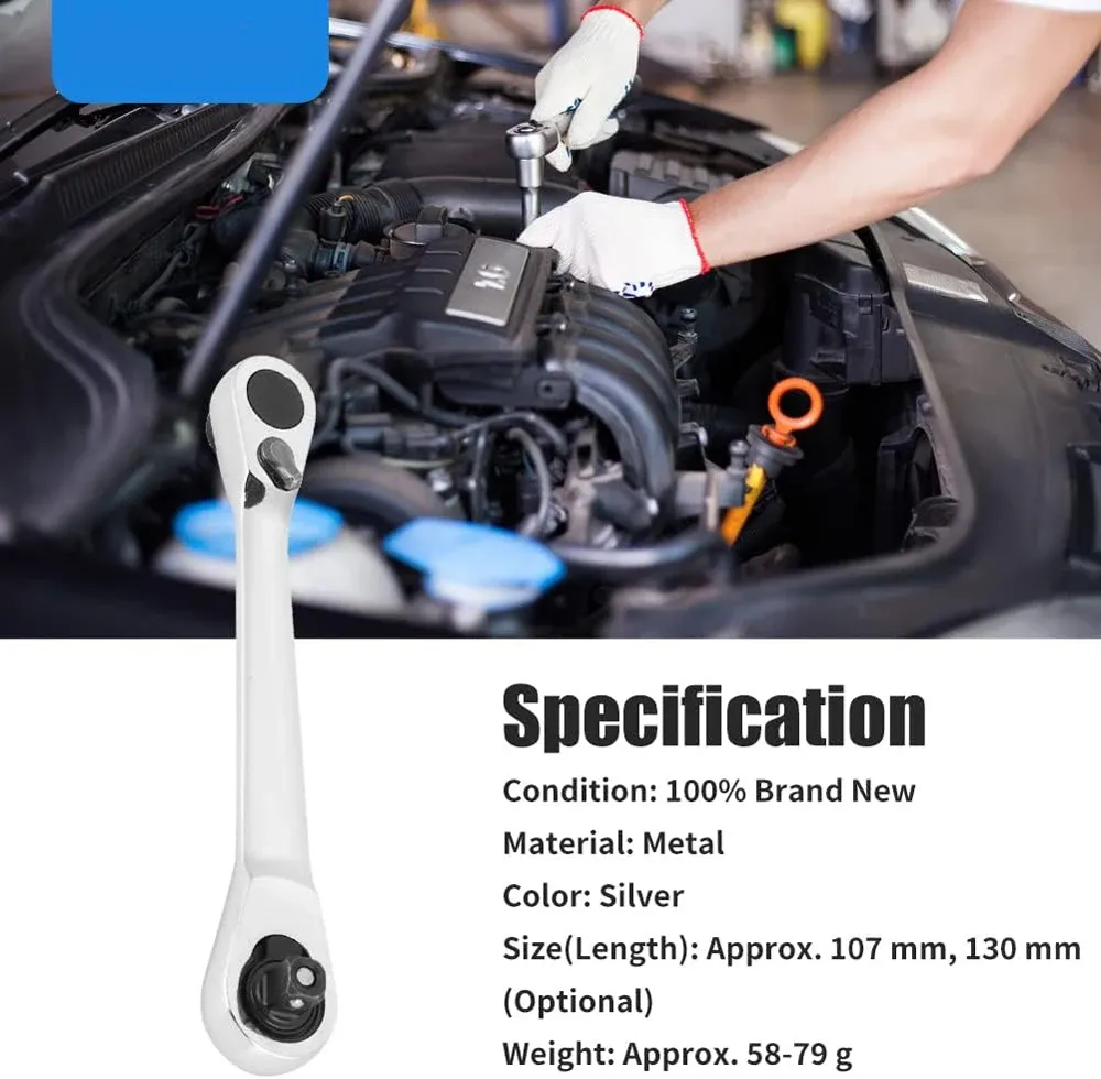 Mini clé à cliquet double tête, usage professionnel