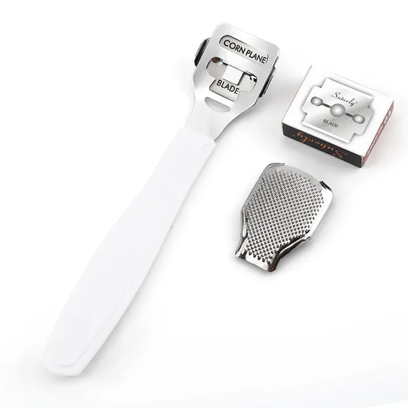 Rasoir professionnel pour callosités et peaux mortes – Outil de pédicure pour soins des pieds