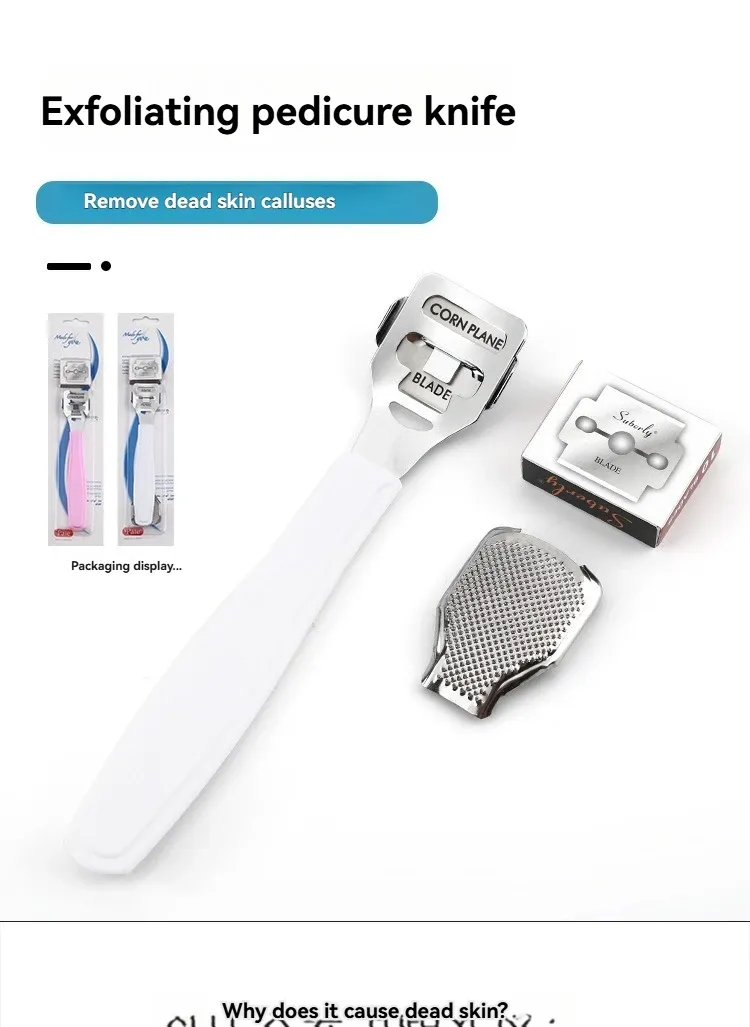 Rasoir professionnel pour callosités et pieds