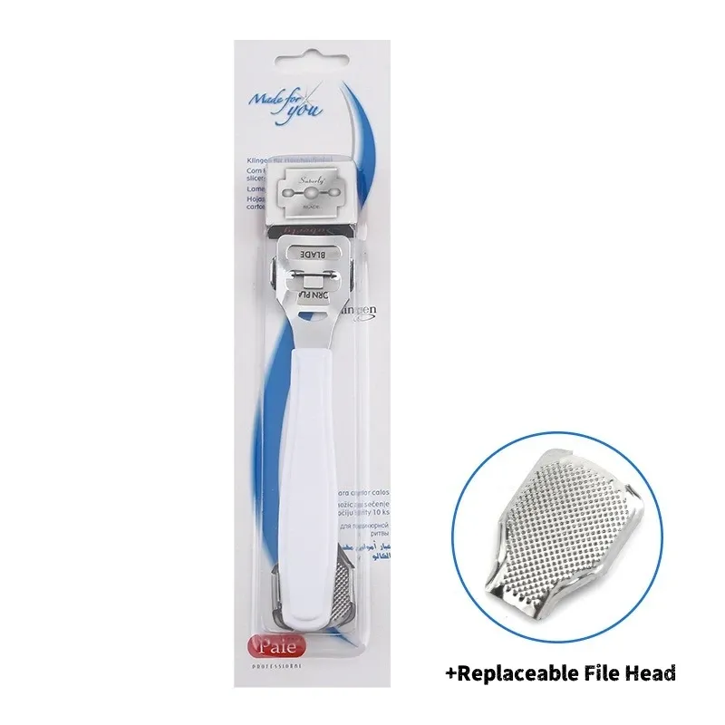 Rasoir professionnel pour callosités et peaux mortes – Outil de pédicure pour soins des pieds 8