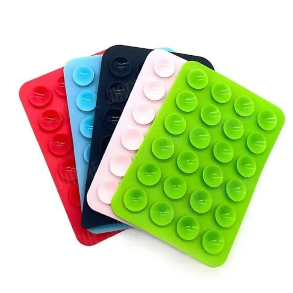 Support de téléphone portable à ventouse en silicone, pour voiture, universel et antidérapant 5