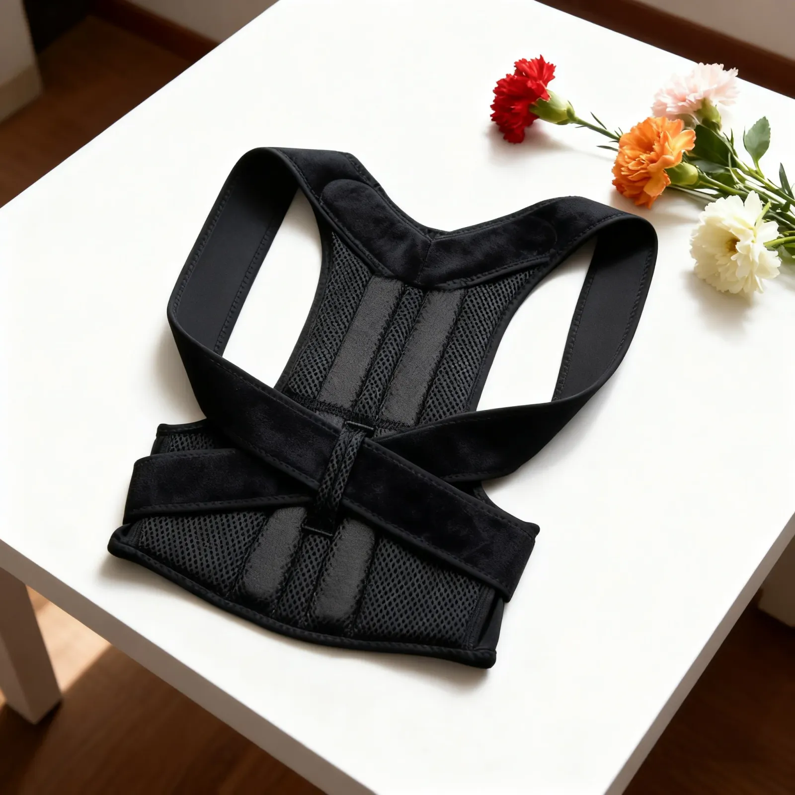 Ceinture de soutien posturale sous les vêtements