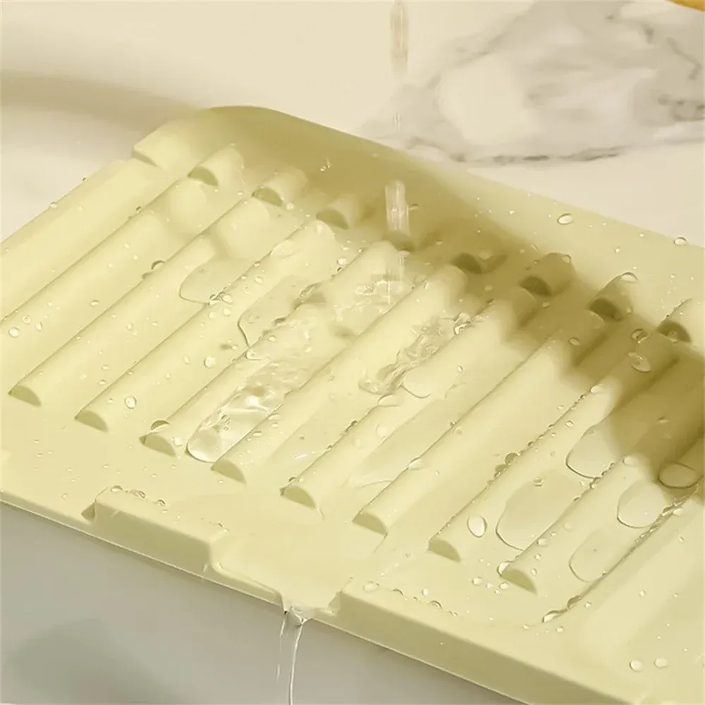 Zone de rangement du tapis de drainage
