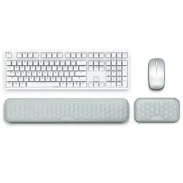 Repose-poignet ergonomique en mousse à mémoire de forme pour clavier et souris, compatible ordinateur et ordinateur portable 8