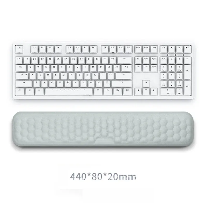 Repose-poignet ergonomique en mousse à mémoire de forme pour clavier et souris, compatible ordinateur et ordinateur portable 13