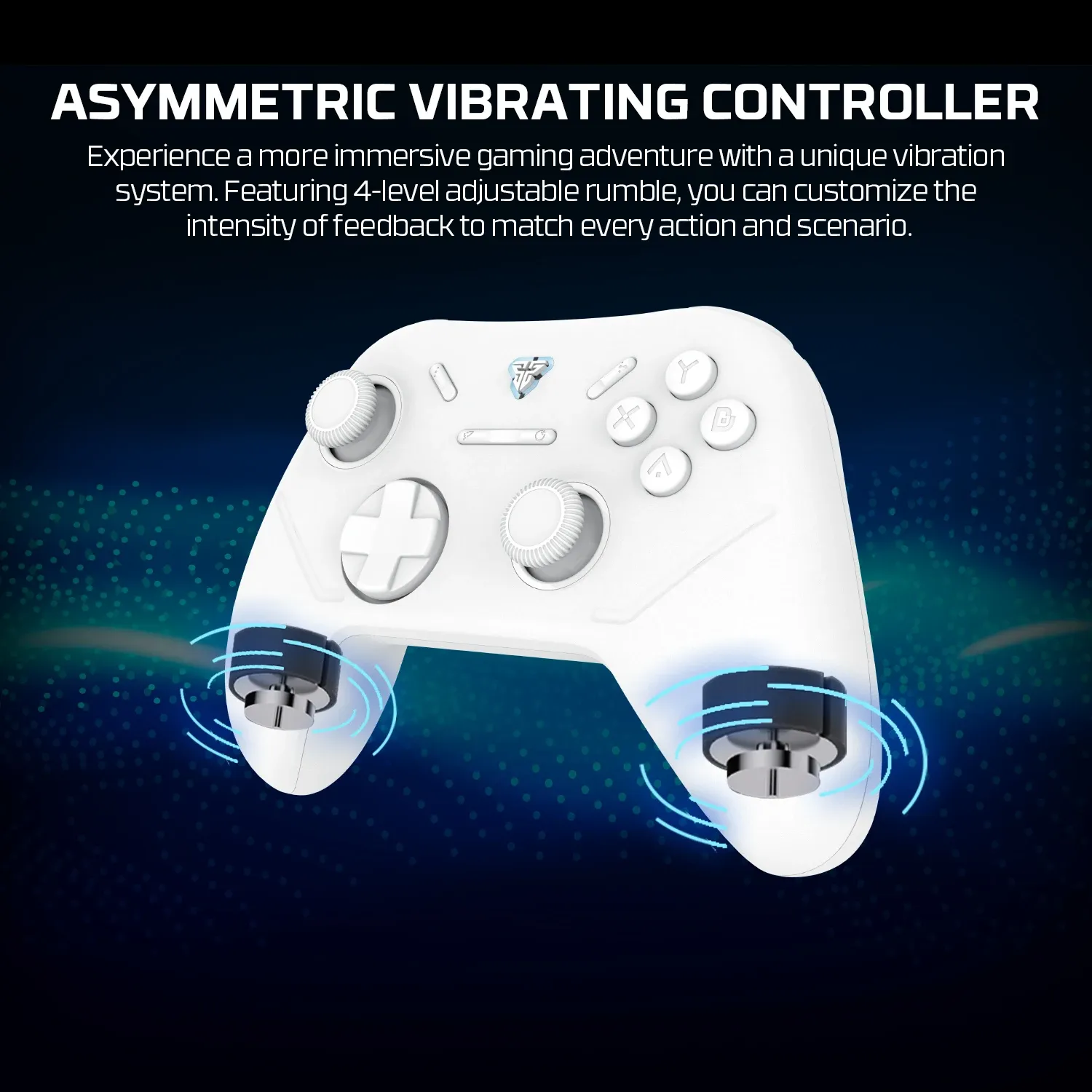 Manette FANTECH SHOOTER III, détails des commandes