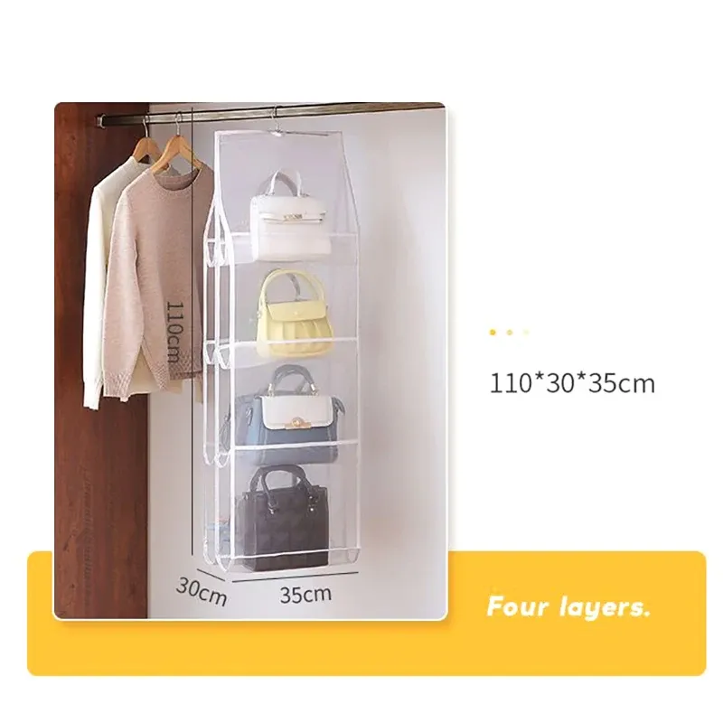 Rangement de chaussures et d'accessoires dans un sac suspendu