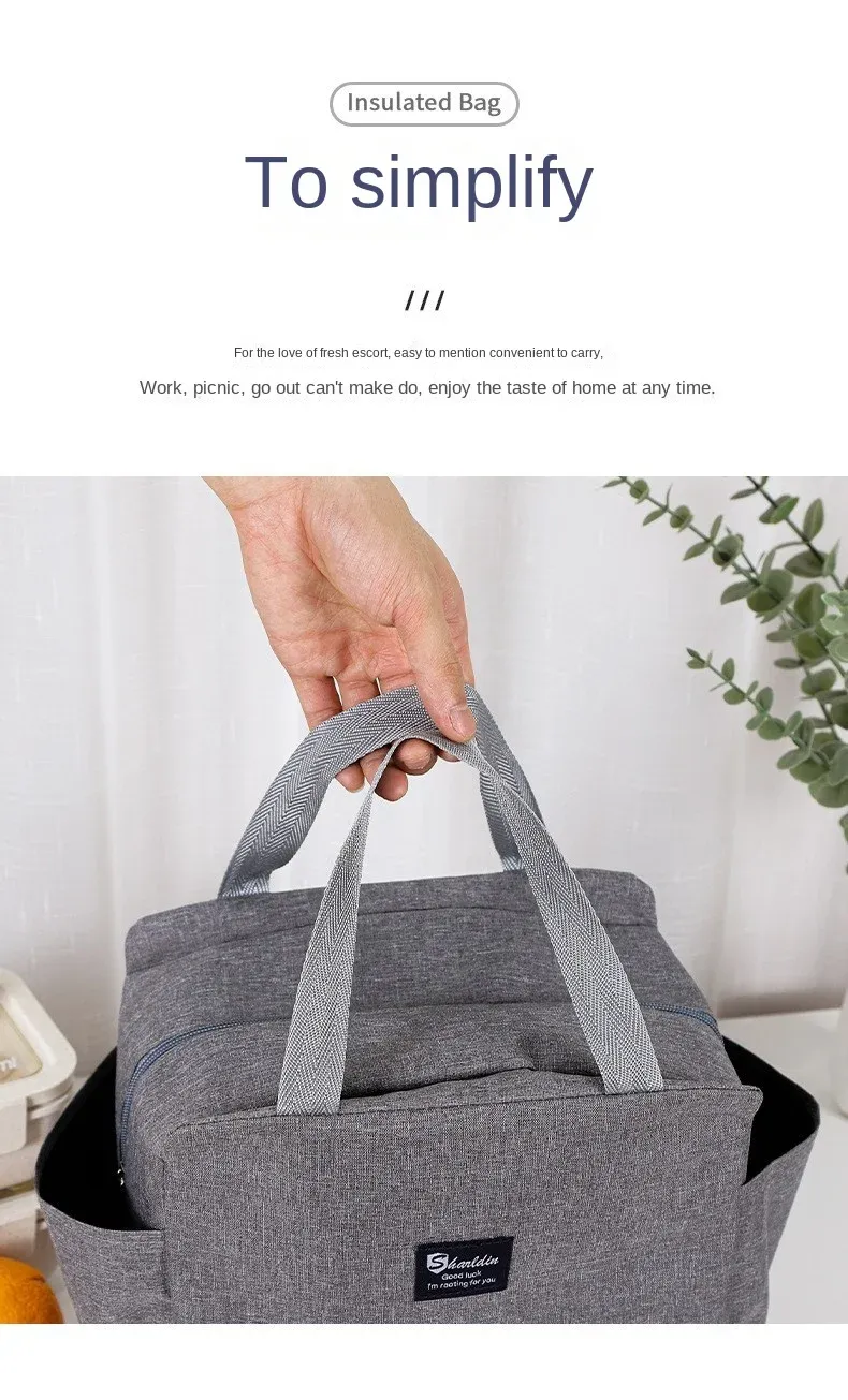 Sac isolé Bento compartiments intérieurs