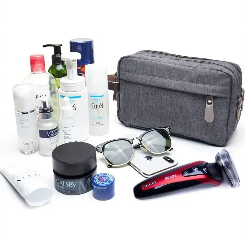 Organisateur de toilette et de maquillage, détail des compartiments