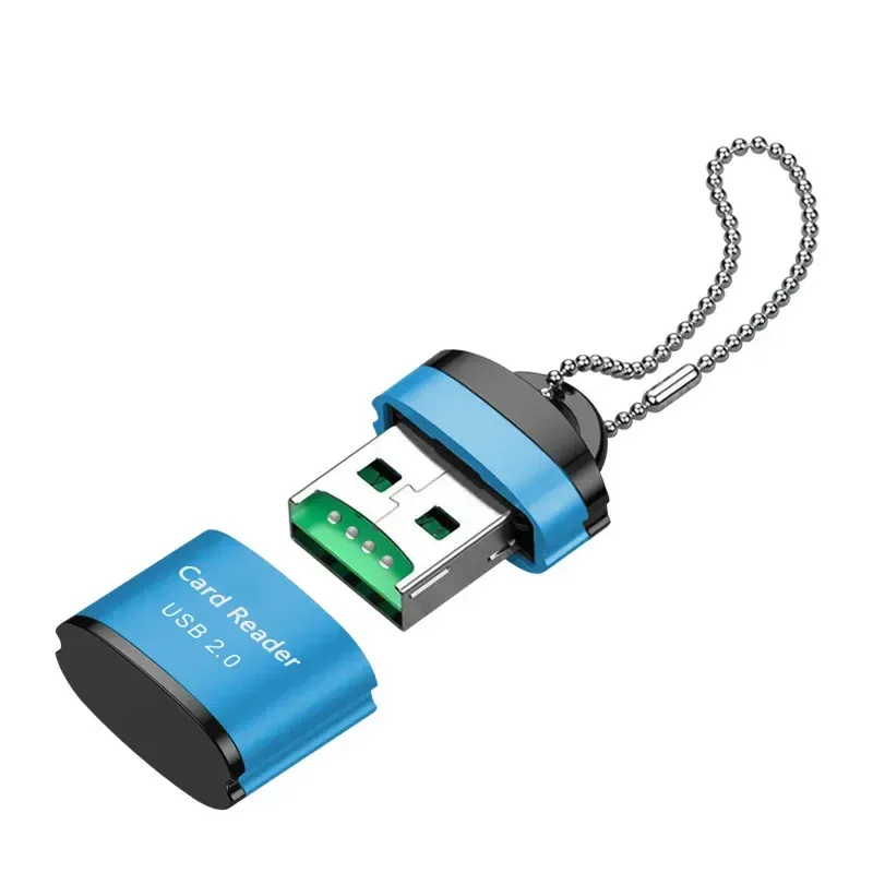 Lecteur de carte mémoire USB 2.0 Micro SD/TF haute vitesse, mini adaptateur pour téléphone portable et accessoires d'ordinateur portable 9