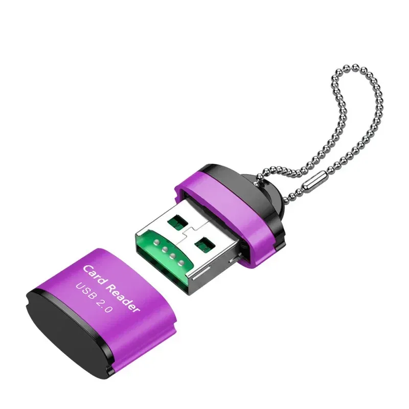 Lecteur de carte mémoire USB 2.0 Micro SD/TF haute vitesse, mini adaptateur pour téléphone portable et accessoires d'ordinateur portable 12