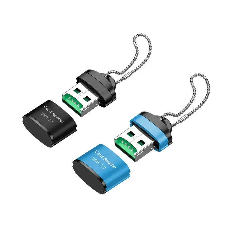 Lecteur de carte mémoire USB 2.0 Micro SD/TF haute vitesse, mini adaptateur pour téléphone portable et accessoires d'ordinateur portable 13