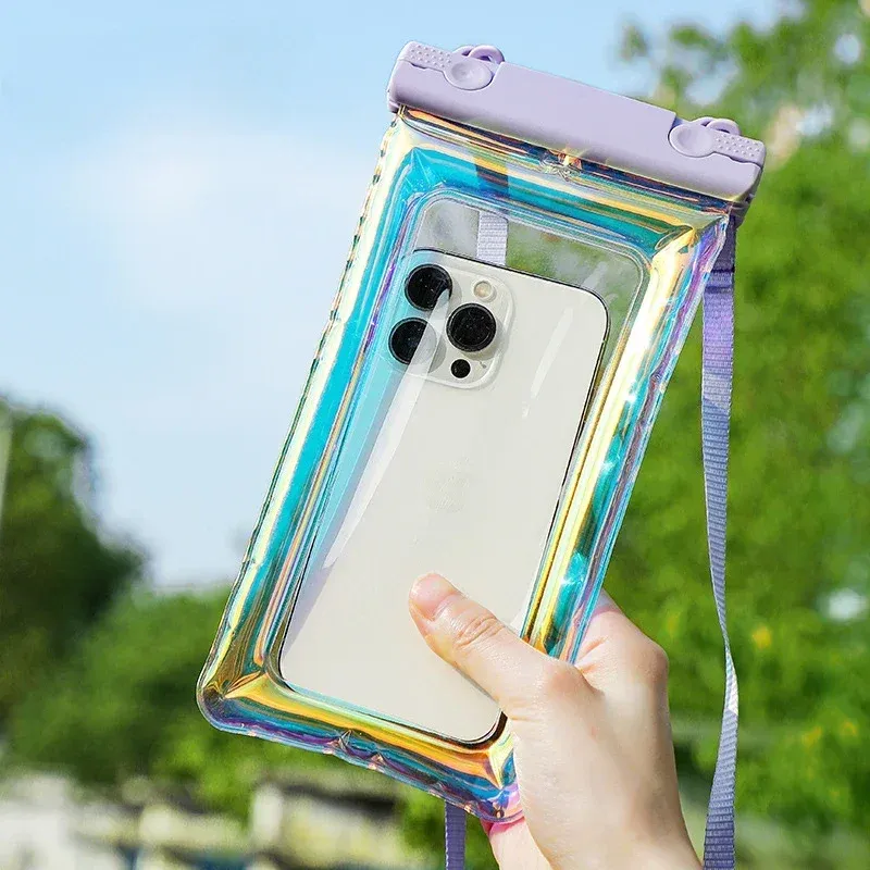Pochette étanche universelle pour smartphone compatible iPhone 15, 14, 13, 12, 11, Pro Max, X, Xiaomi 13 et Samsung S23 6