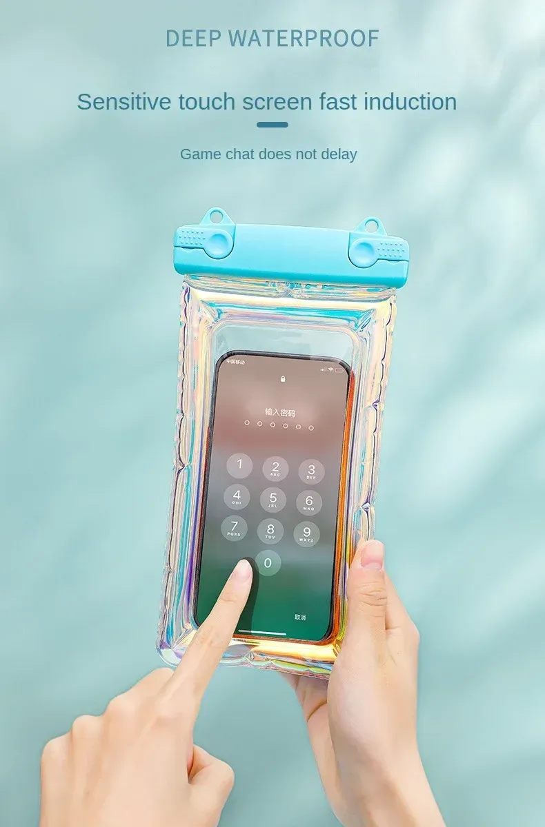 Coque étanche avec smartphone