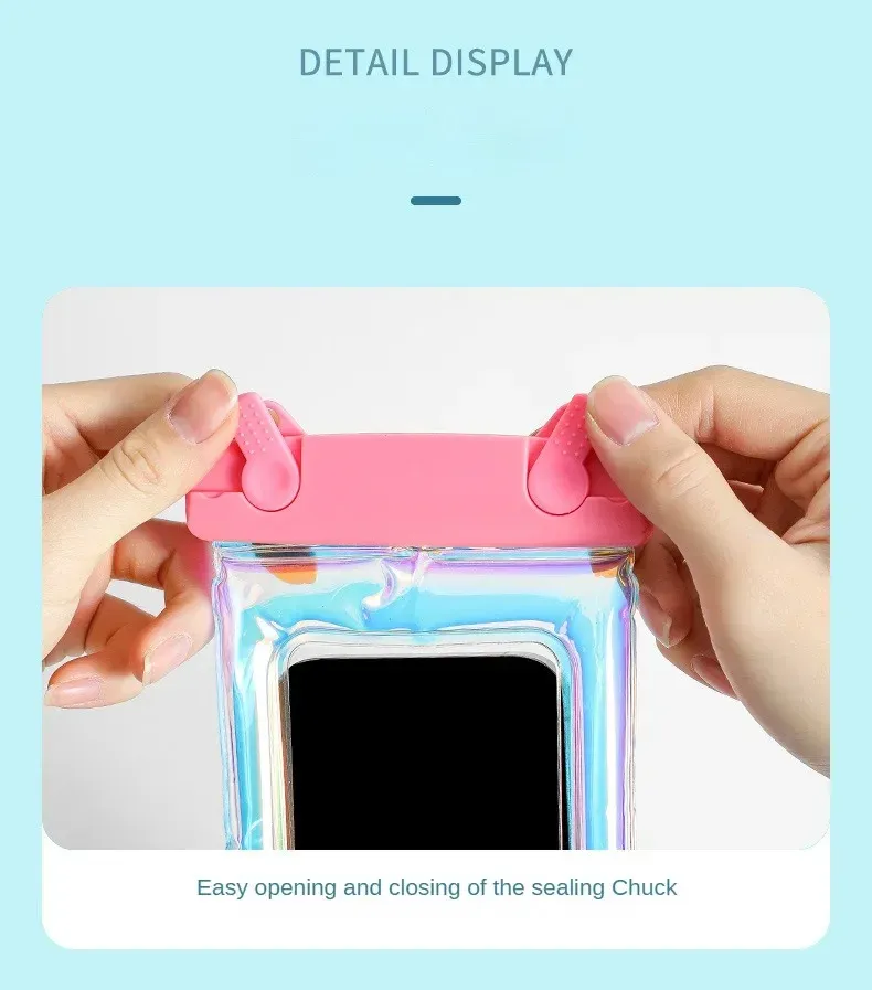 Coque étanche sur la plage