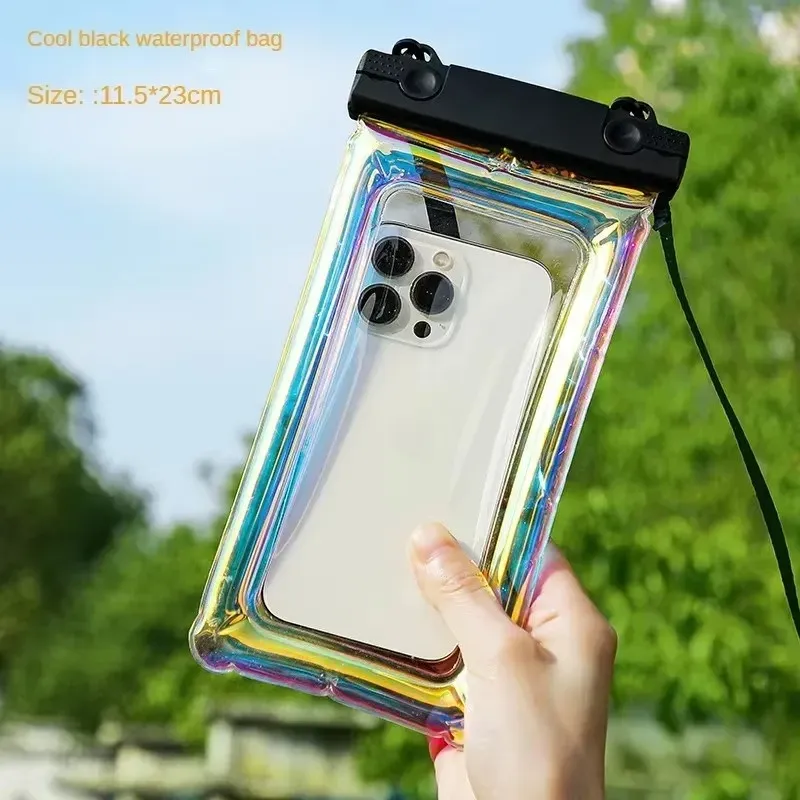 Pochette étanche universelle pour smartphone compatible iPhone 15, 14, 13, 12, 11, Pro Max, X, Xiaomi 13 et Samsung S23 11