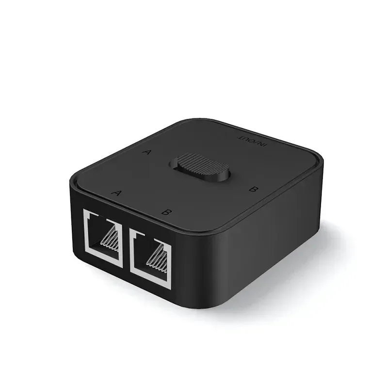 Commutateur réseau Gigabit 2 ports 1000 Mbps RJ45, sans alimentation 8
