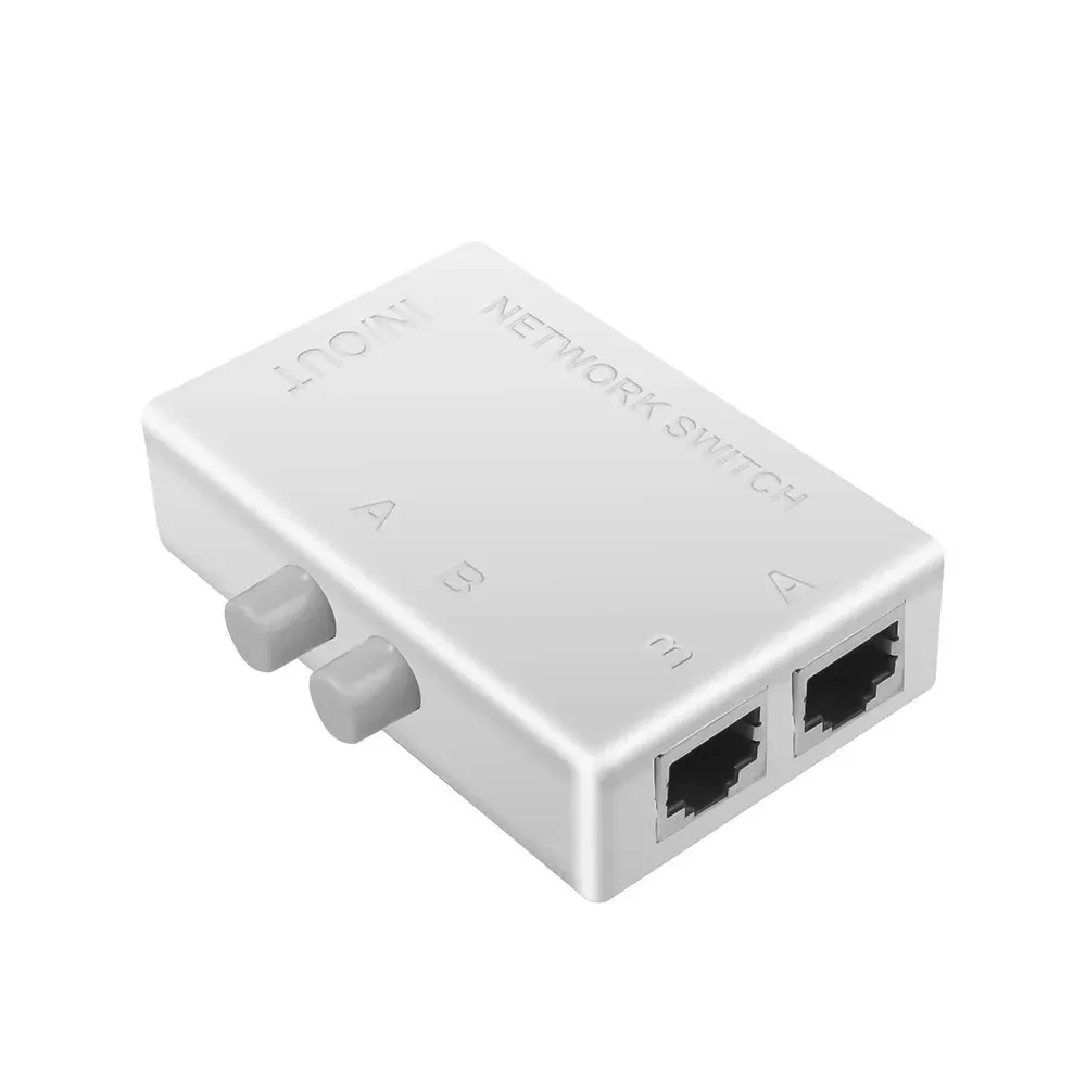 Commutateur réseau Gigabit 2 ports 1000 Mbps RJ45, sans alimentation 7